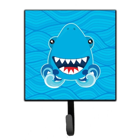 Jensendistributionservices Shark Open Wide in Waves Leash or Key Holder MI1716564